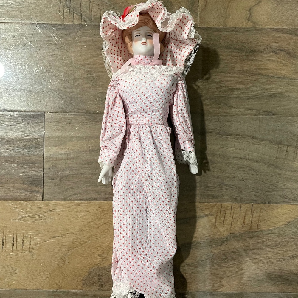 Vintage (but new) Porcelain Doll